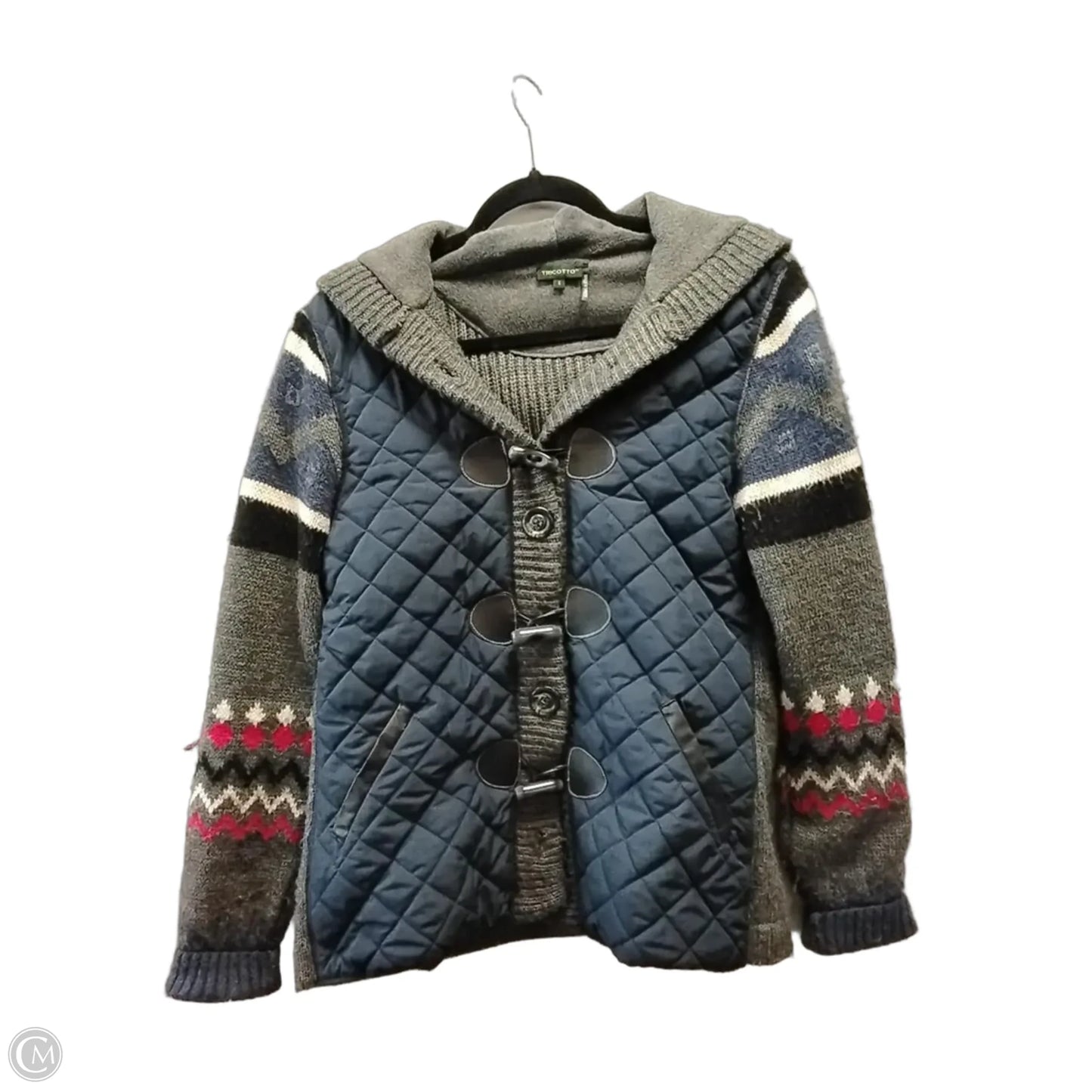 Jacket Other By Cme In Blue & Grey, Size: S