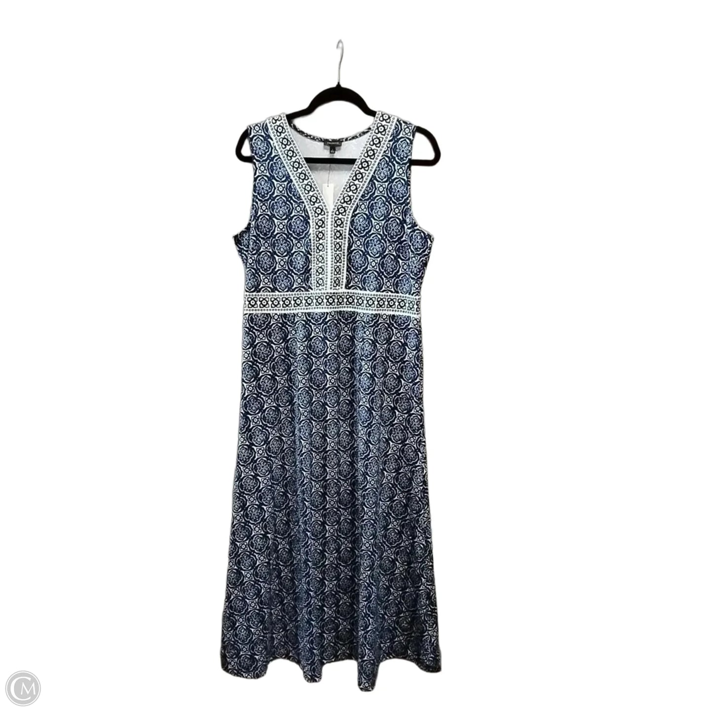 Dress Casual Maxi By Talbots In Paisley Print, Size: 14