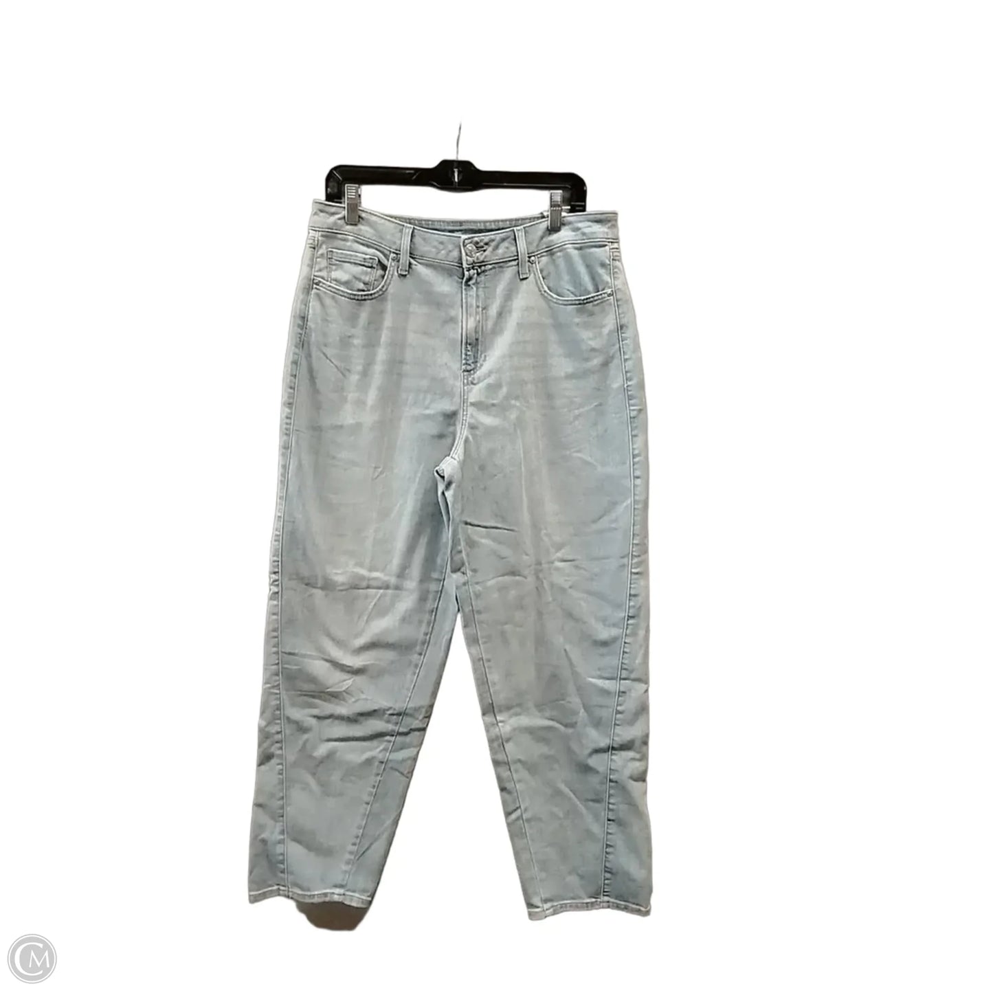 Jeans Wide Leg By Chicos In Blue Denim, Size: 10l