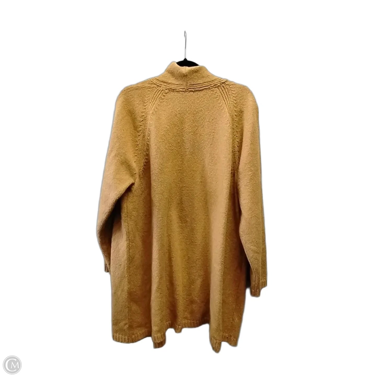 Sweater Cardigan By J. Jill In Tan, Size: 2x