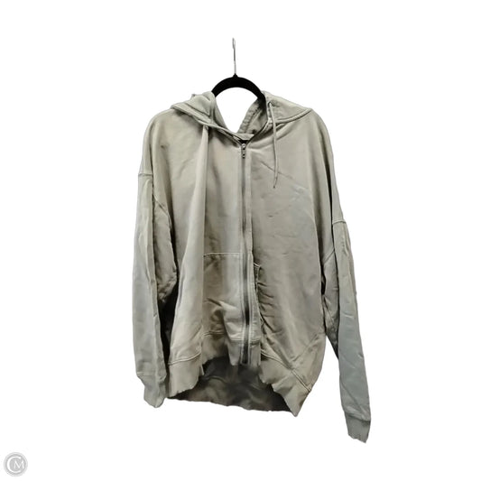 Sweatshirt Hoodie By Arizona In Green, Size: Xxl