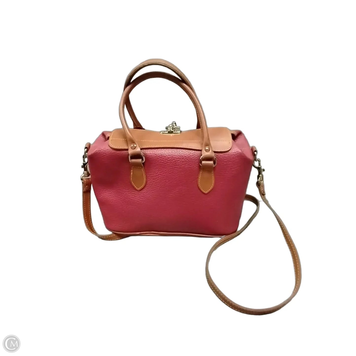 Crossbody Leather By Cme, Size: Medium