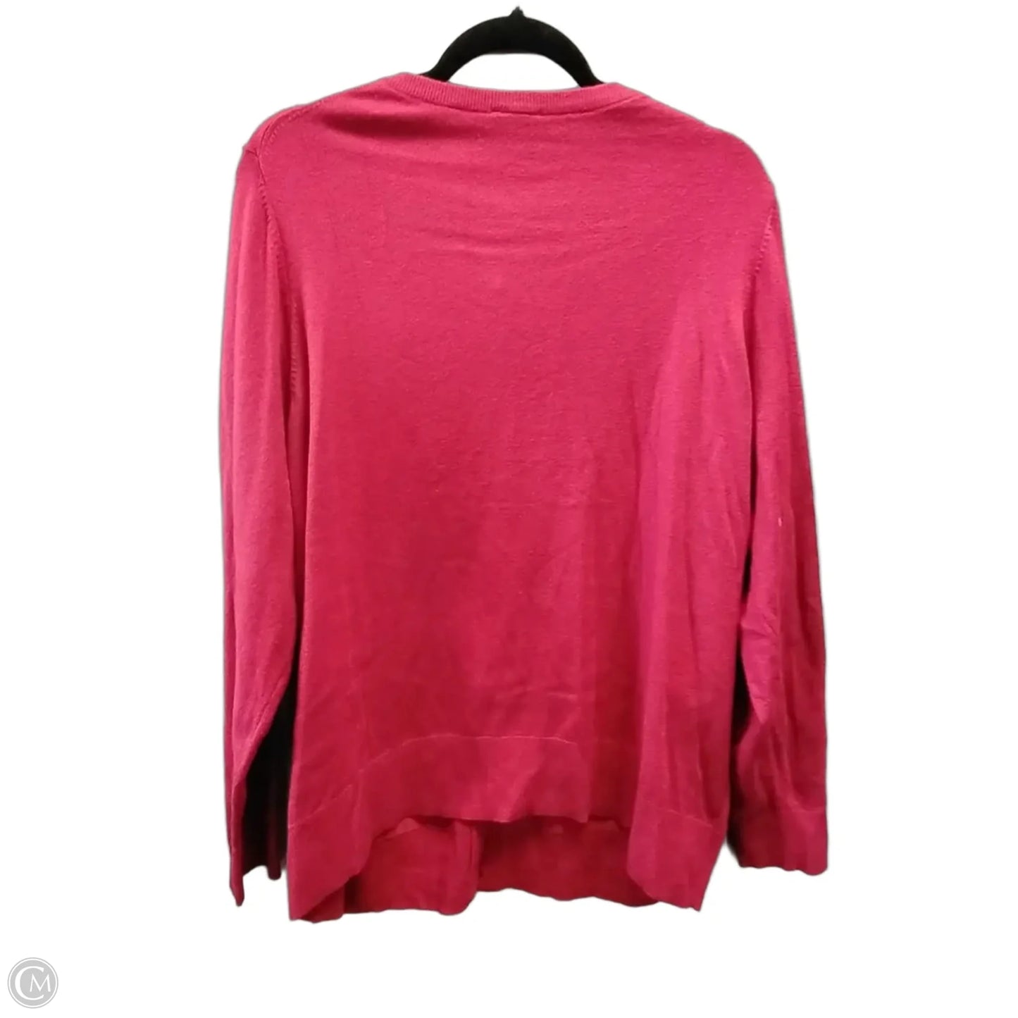 Sweater Cardigan By Torrid In Red, Size: 2x