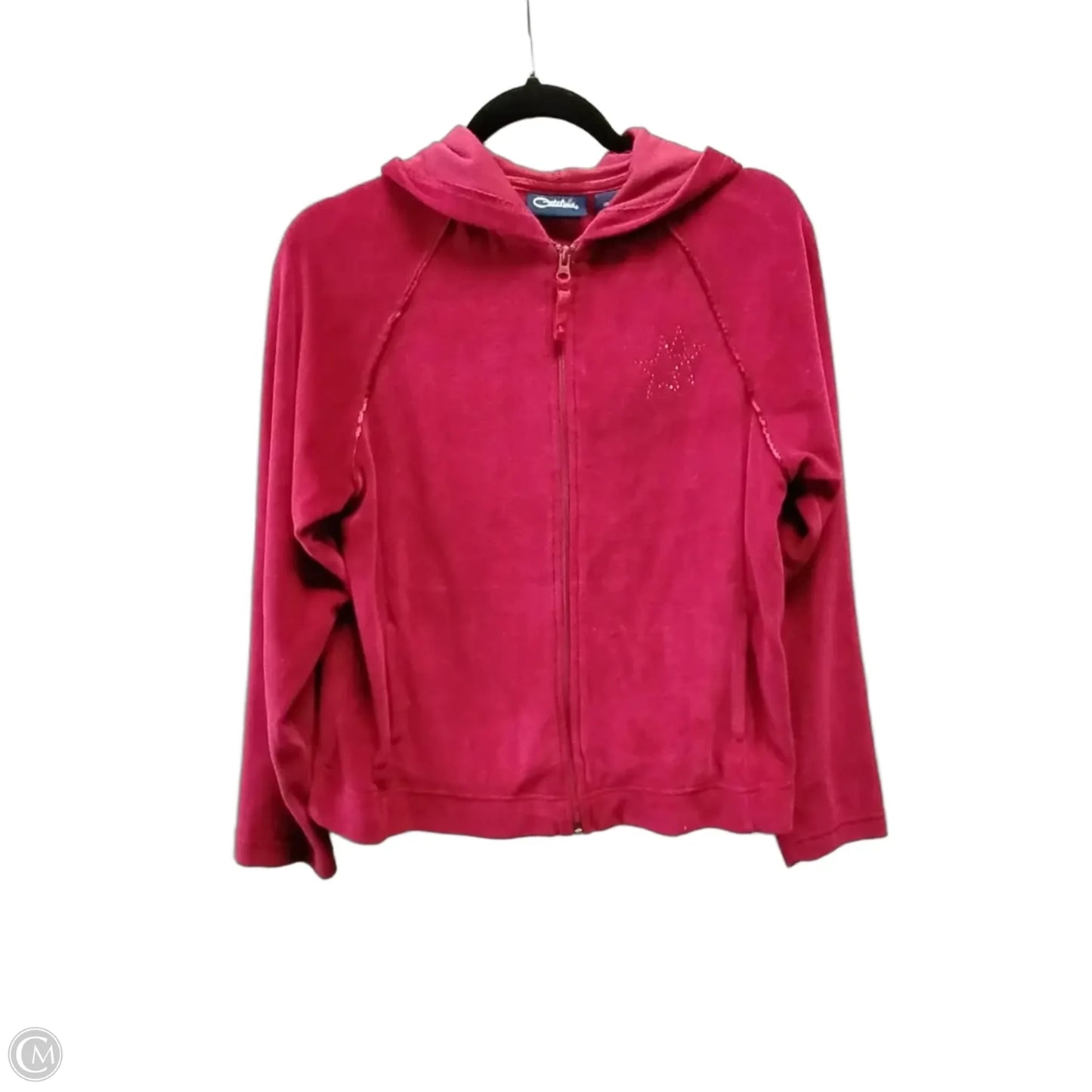 Sweatshirt Hoodie By Catalina In Red, Size: S