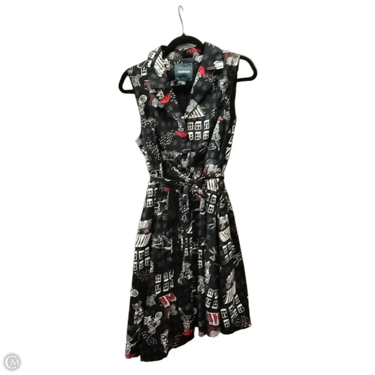 Dress Casual Midi By Modcloth In Black, Size: 14