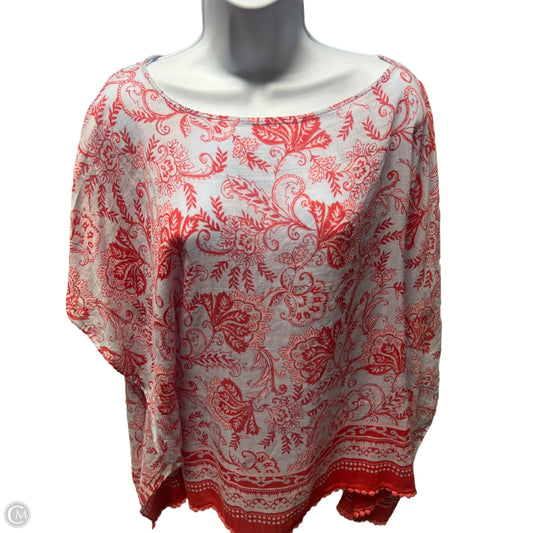 Top Sleeveless By Talbots In Paisley Print, Size: S