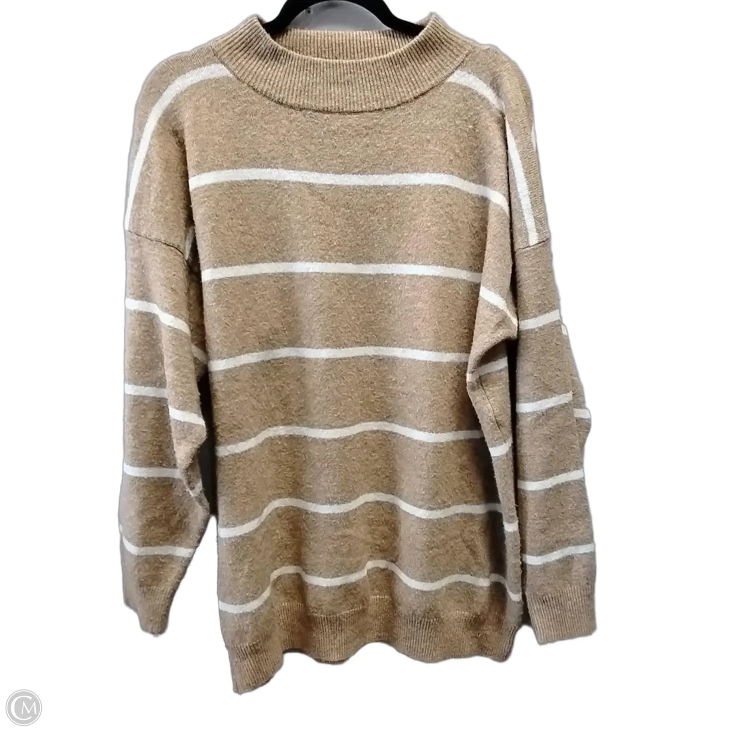 Sweater By A New Day In Tan & White, Size: M