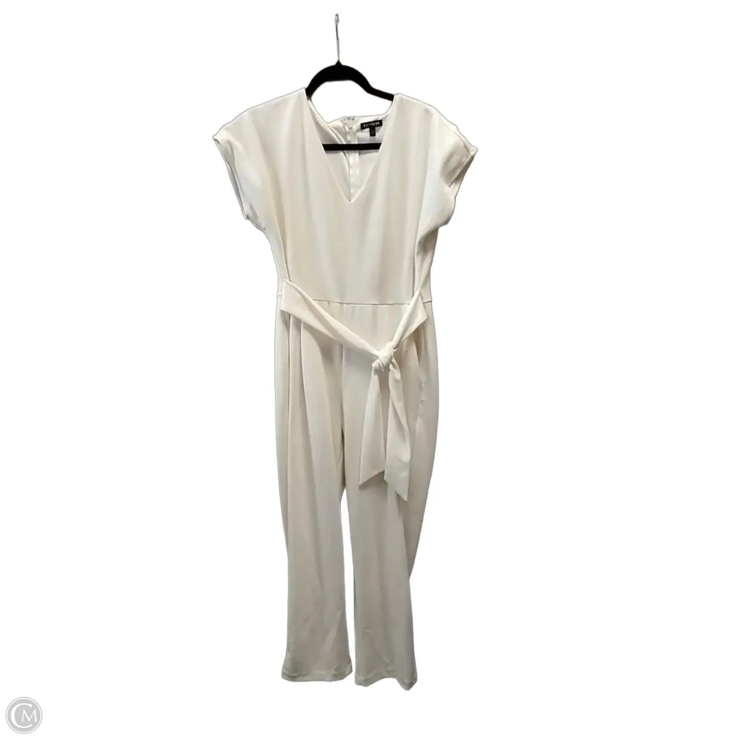 Jumpsuit By Express In Cream, Size: M