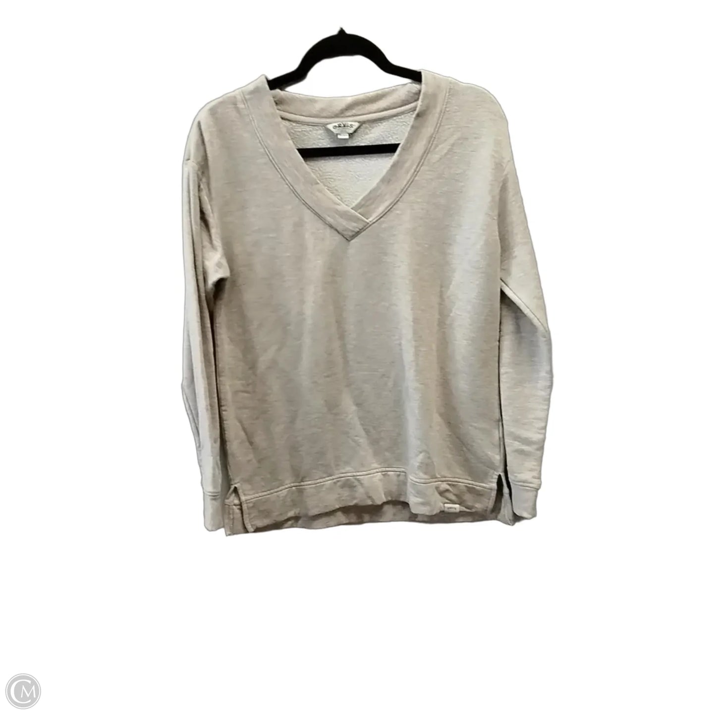 Sweatshirt Crewneck By Orvis In Beige, Size: Xs