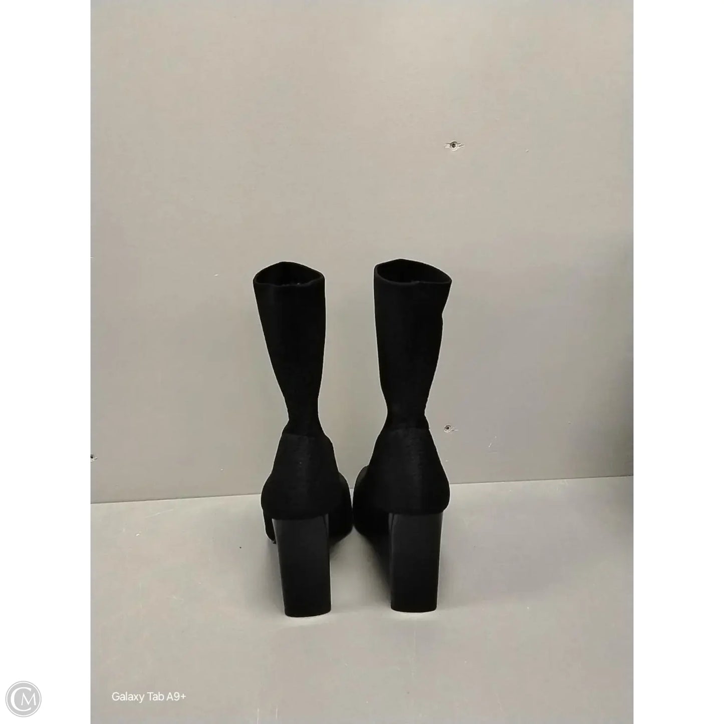 Boots Ankle Heels By Charles By Charles David In Black, Size: 6.5