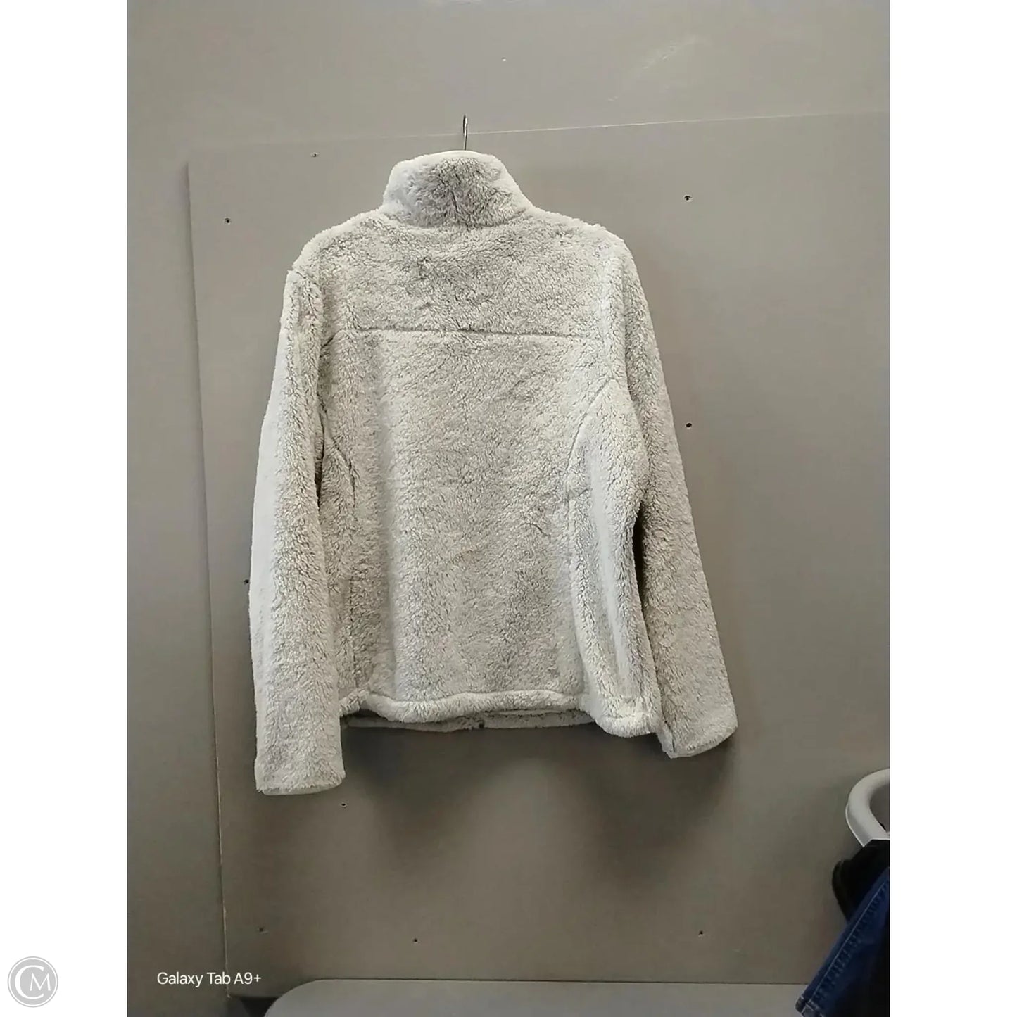 Jacket Fleece By Columbia In Ivory, Size: Xl