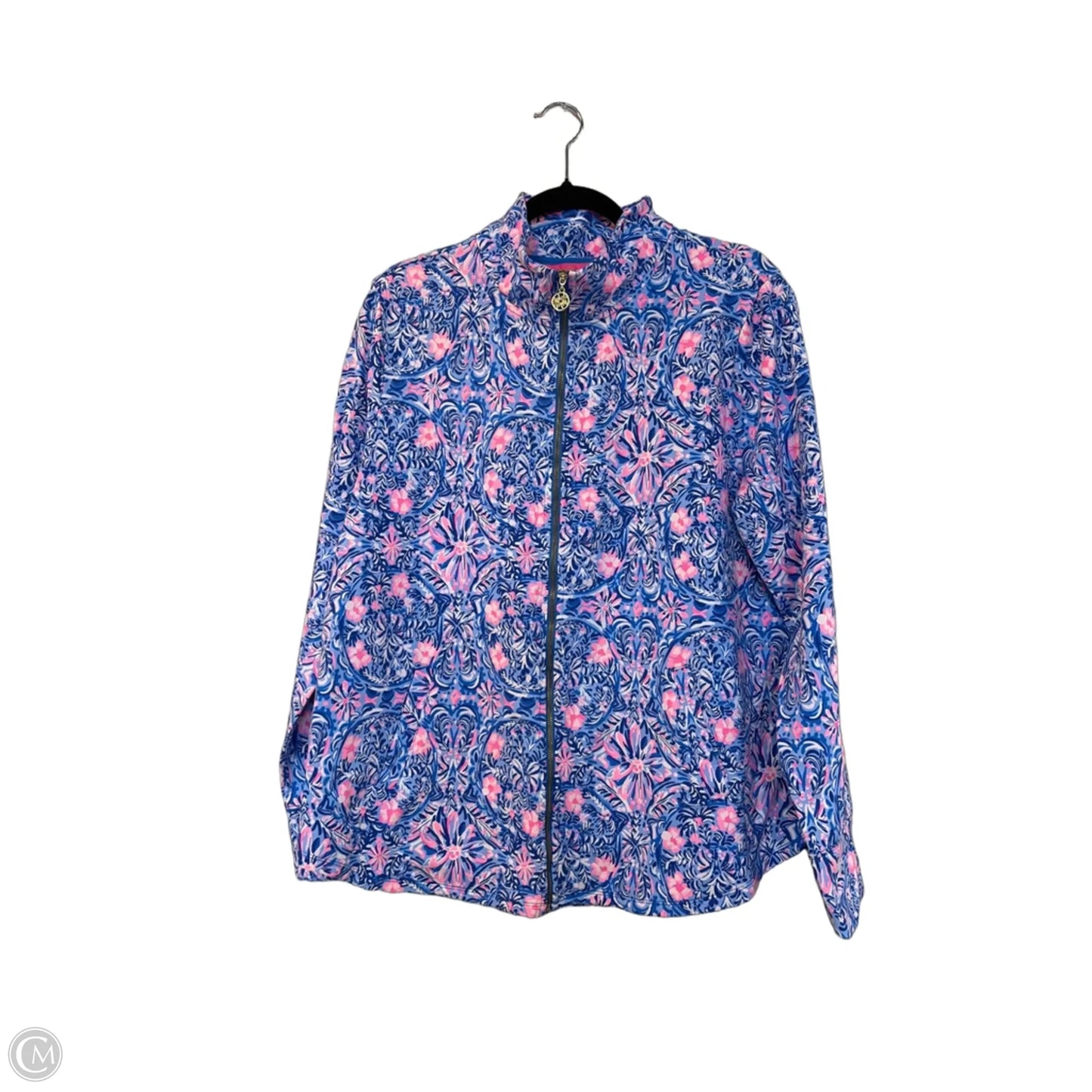 Jacket Designer By Lilly Pulitzer In Paisley Print, Size: Xl