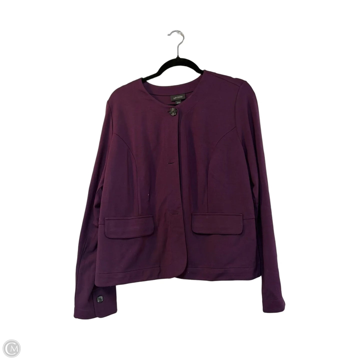 Blazer By J. Jill In Purple, Size: L