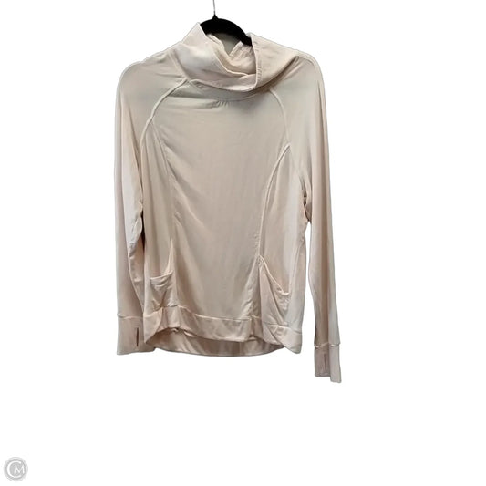 Athletic Sweatshirt Collar By Yogalicious In Pink, Size: M