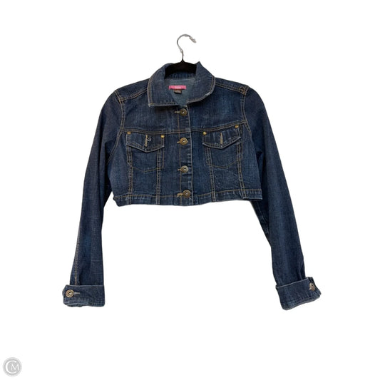 Jacket Denim By Lola In Blue Denim, Size: L