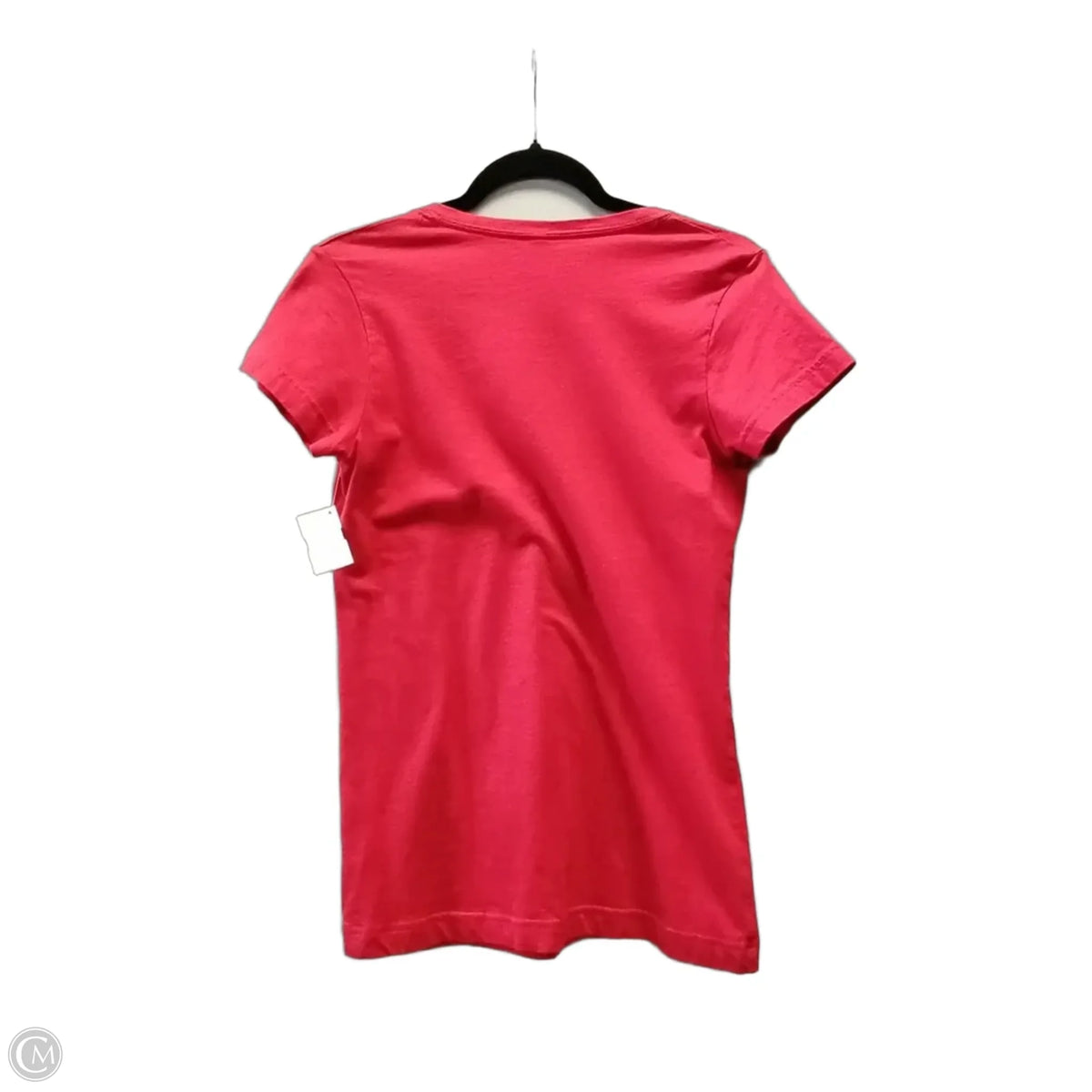 Top Short Sleeve Basic By Cmf In Red, Size: L