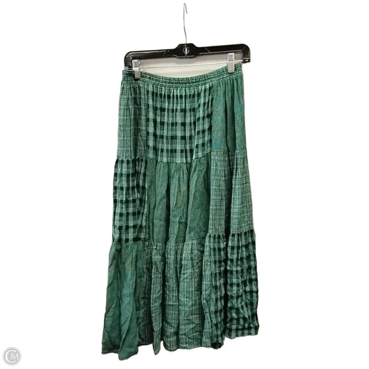 Skirt Maxi By Coldwater Creek In Plaid Pattern, Size: Mp