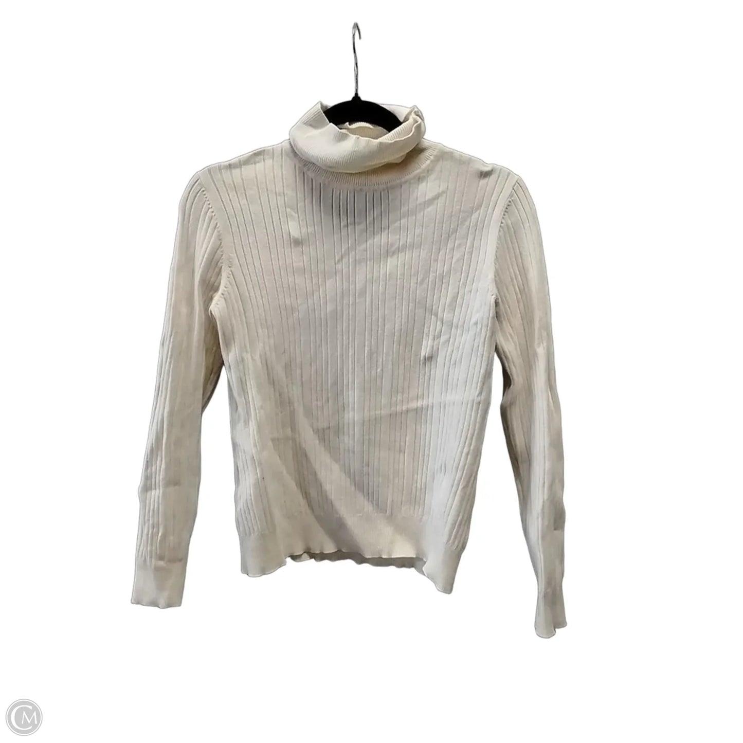 Sweater By Talbots In Cream, Size: M