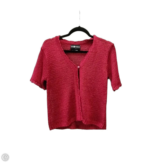 Cardigan By Sag Harbor In Red, Size: S