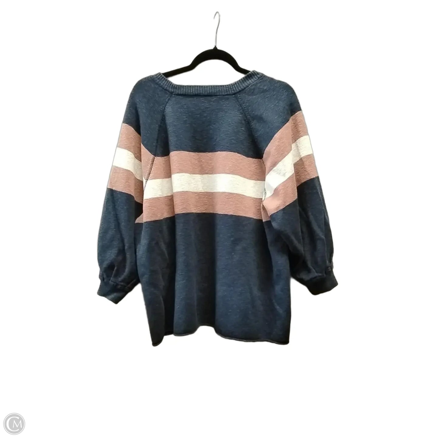 Sweater By Madewell In Striped Pattern, Size: 2x