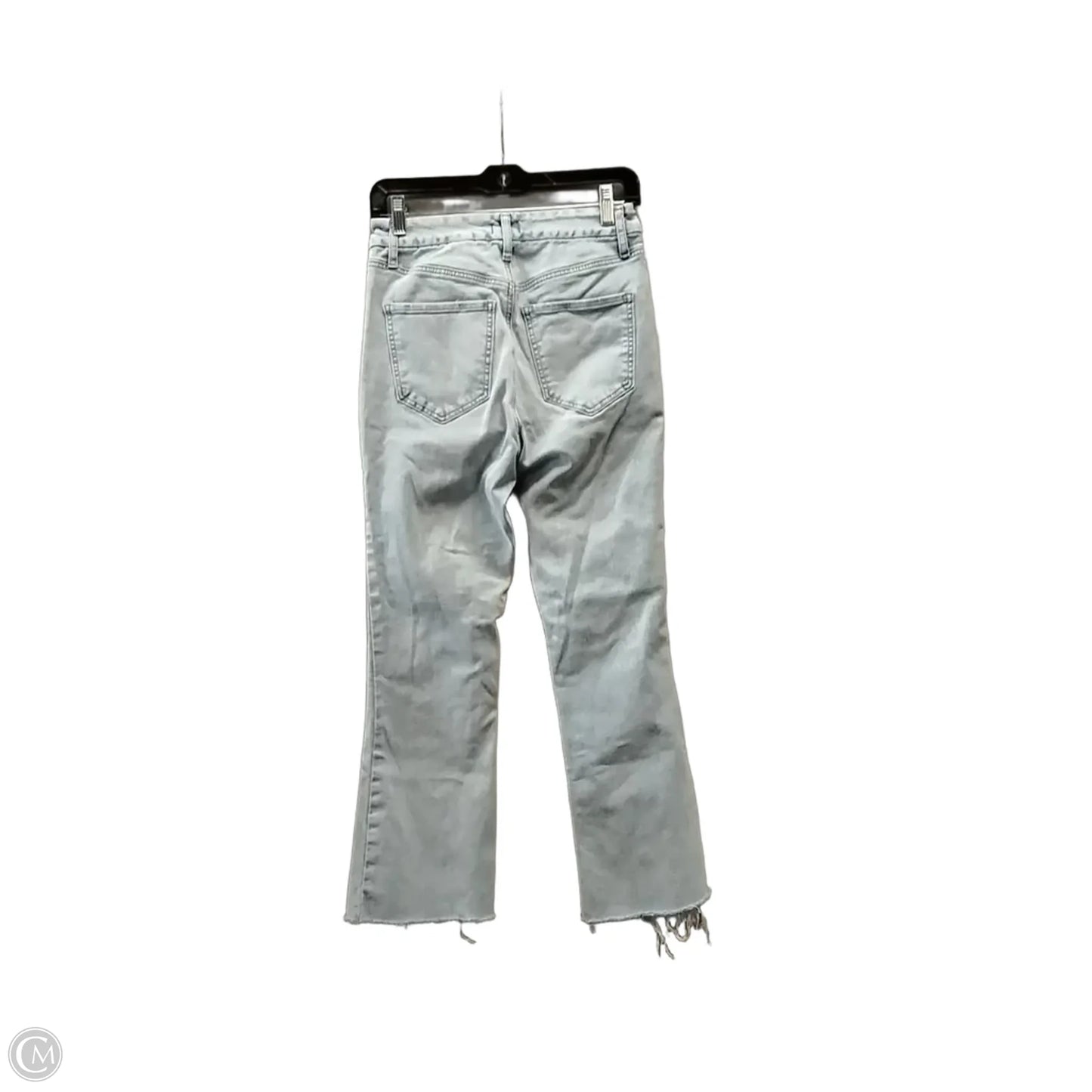 Jeans Flared By Express In Blue Denim, Size: 8