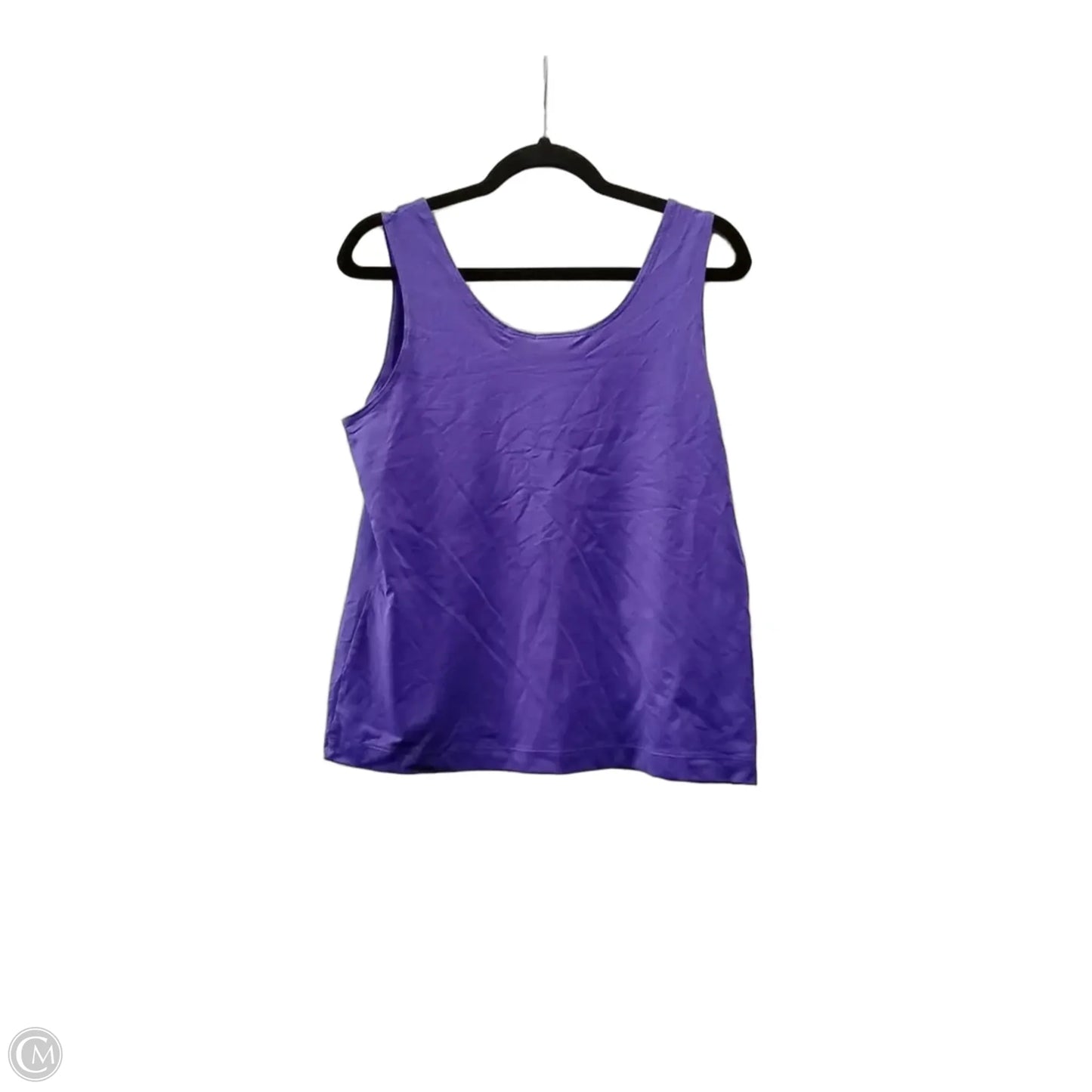Top Sleeveless Basic By Chicos In Purple, Size: L