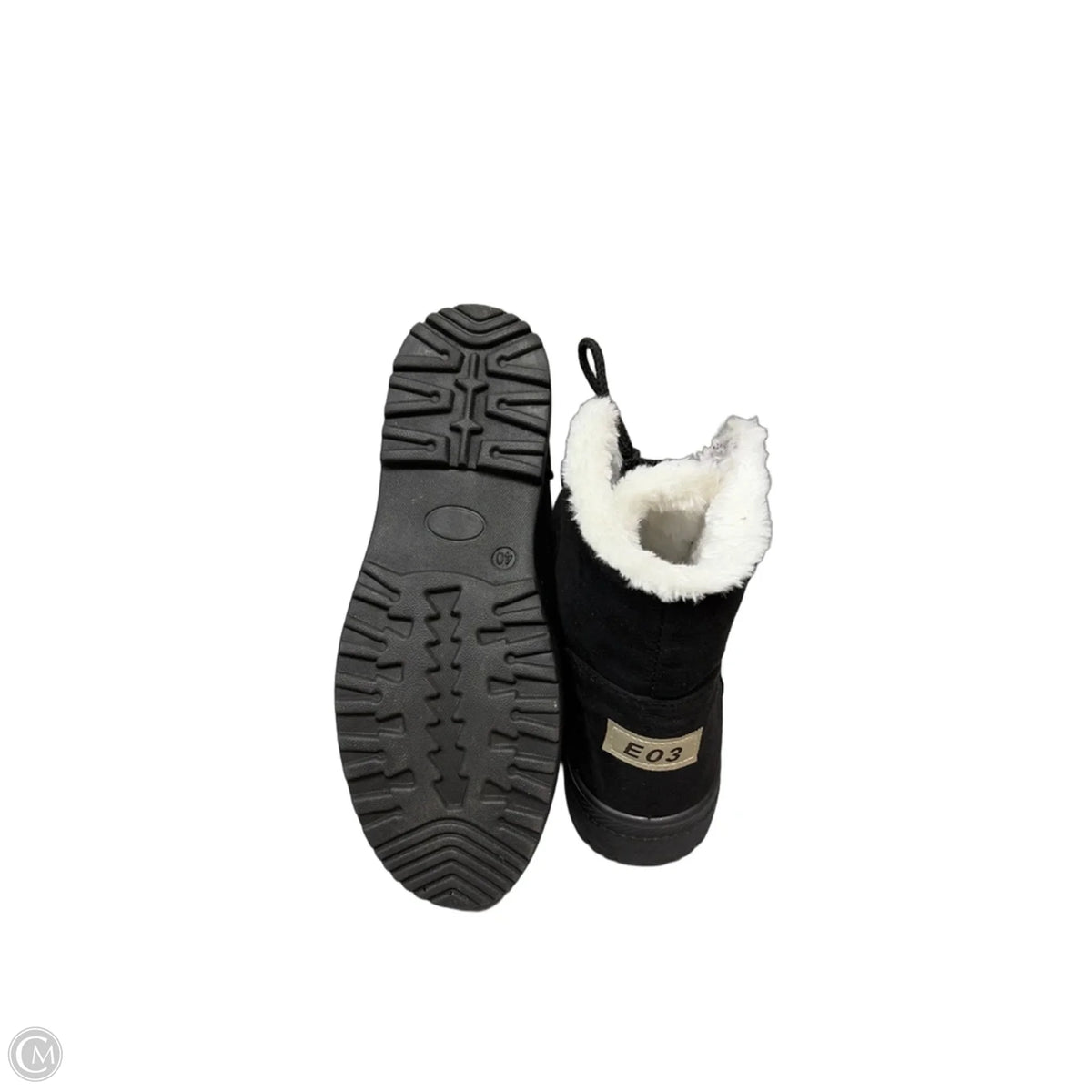 Boots Ankle Flats By Cmf In Black, Size: 9.5