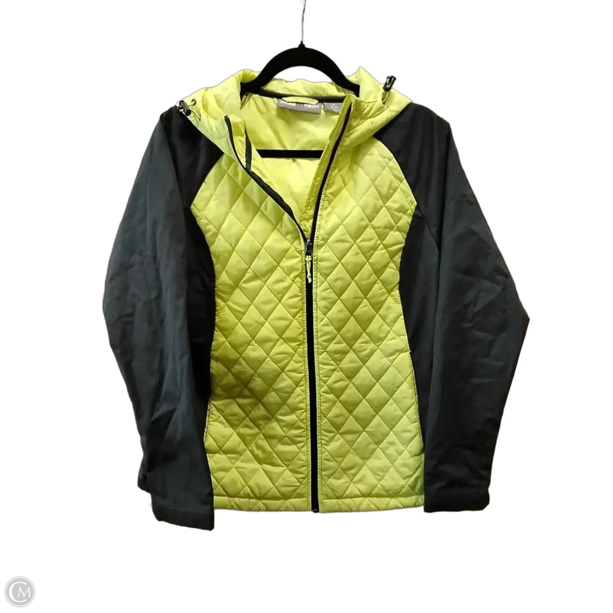 Jacket Puffer & Quilted By Freetech In Yellow, Size: M
