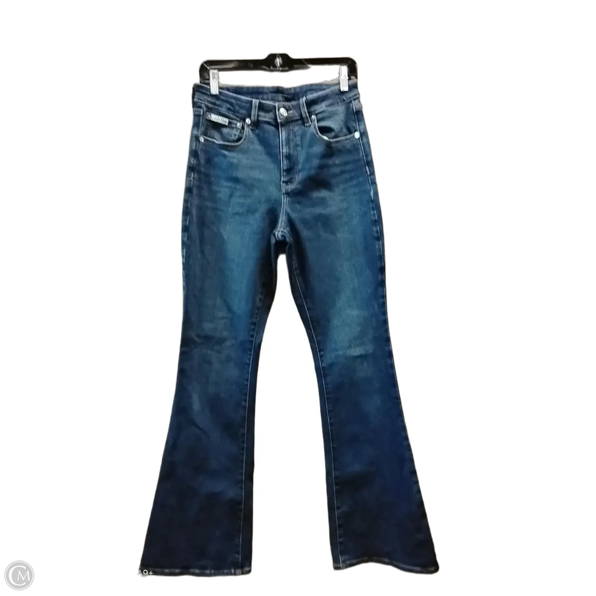 Jeans Flared By Hidden In Blue Denim, Size: 10