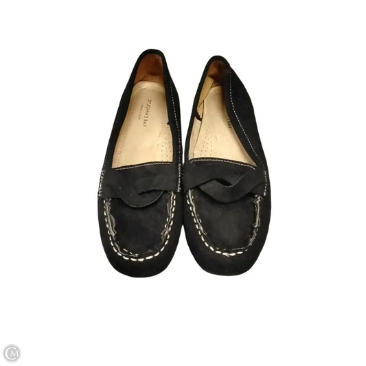 Shoes Flats By St Johns Bay In Black, Size: 6