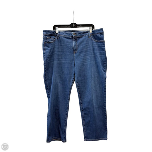 Jeans Boyfriend By Chicos In Blue Denim, Size: 20