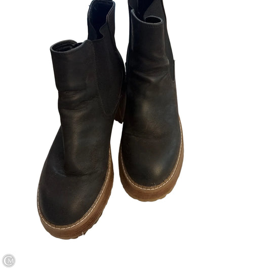 Boots Ankle Heels By Mia In Brown, Size: 10