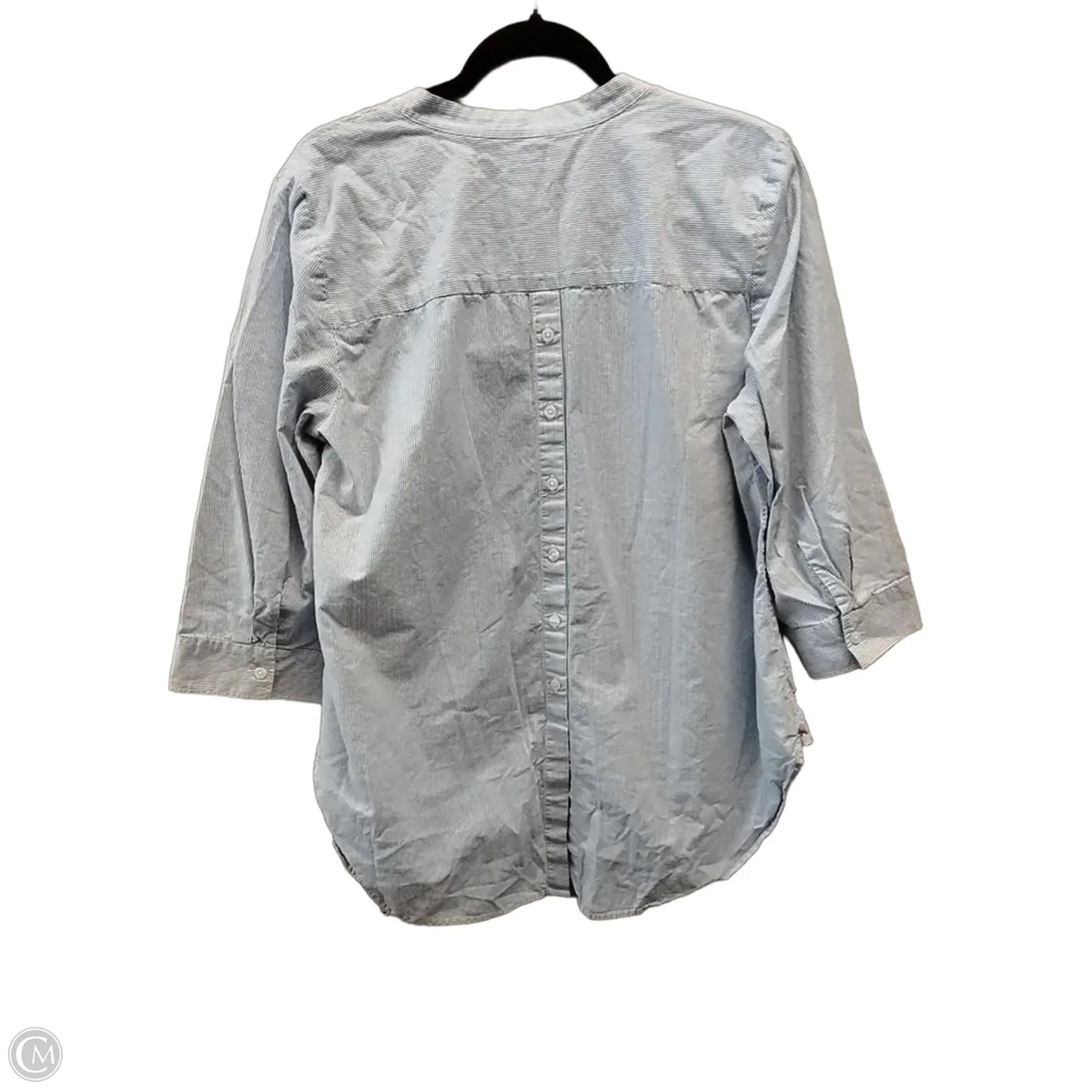 Top Long Sleeve Basic By Talbots In Striped Pattern, Size: Xl