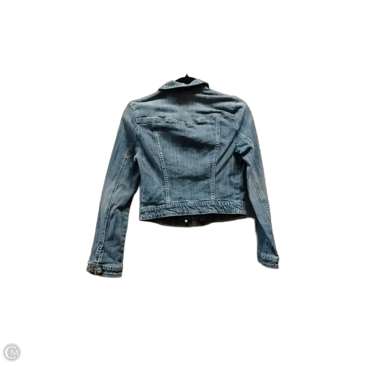 Jacket Denim By Elle In Blue Denim, Size: Xs