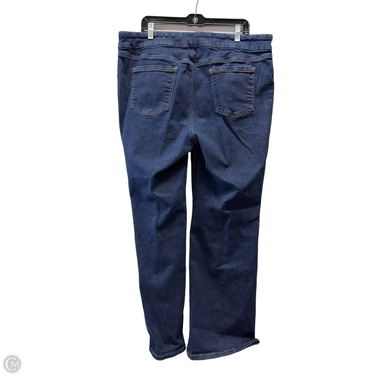 Jeans Boot Cut By Chicos In Blue Denim, Size: 18