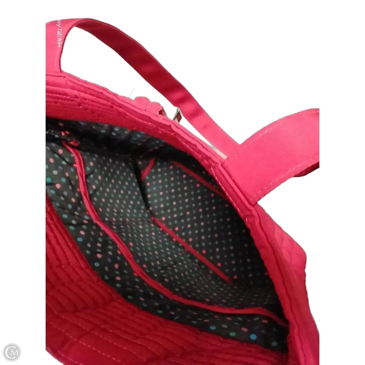 Handbag By Vera Bradley, Size: Large