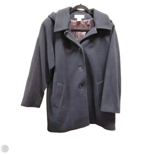 Coat Peacoat By Preston And New York In Navy, Size: M