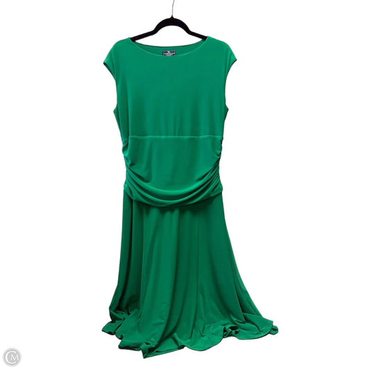 Dress Casual Maxi By American Living In Green, Size: 14