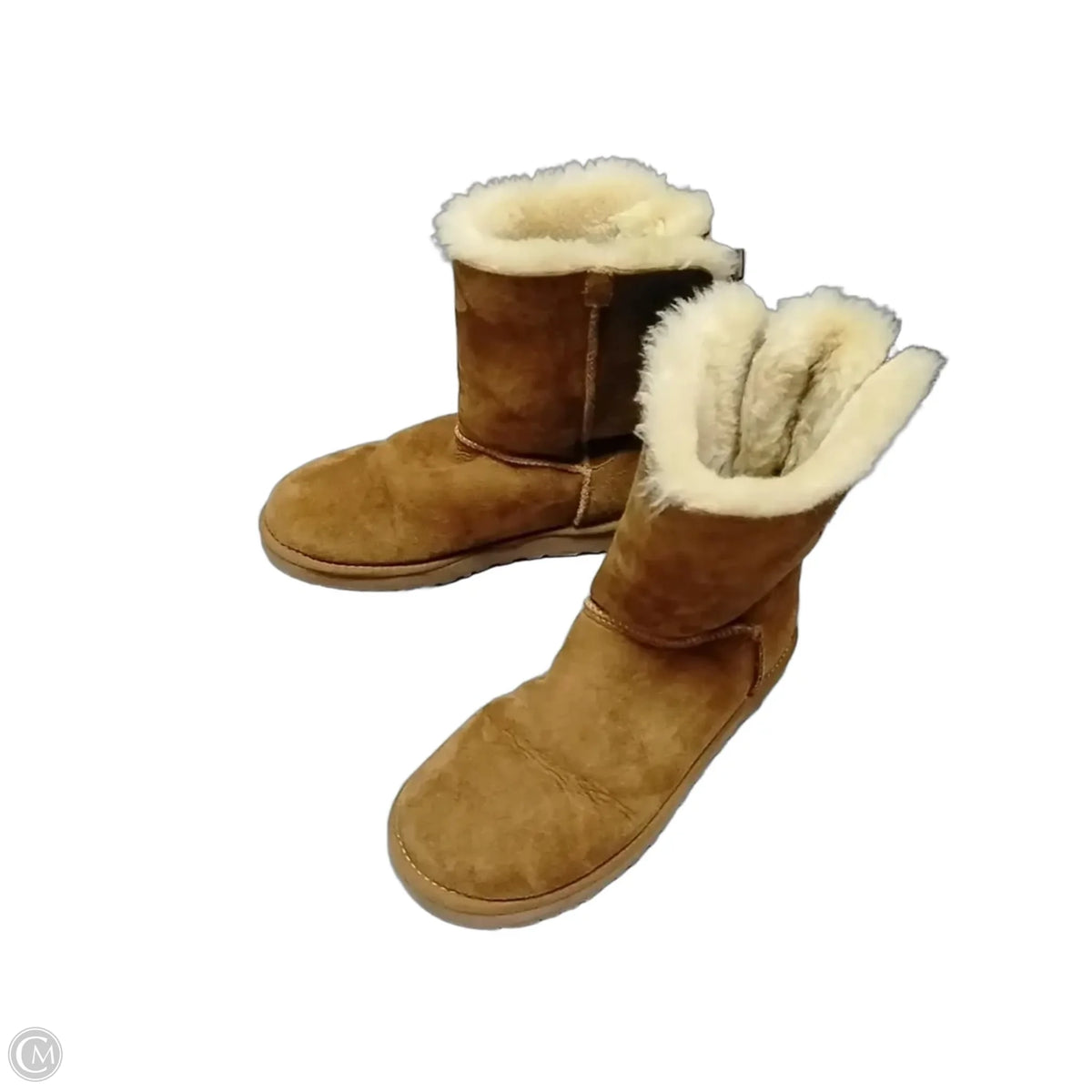 Boots Designer By Ugg In Tan, Size: 10