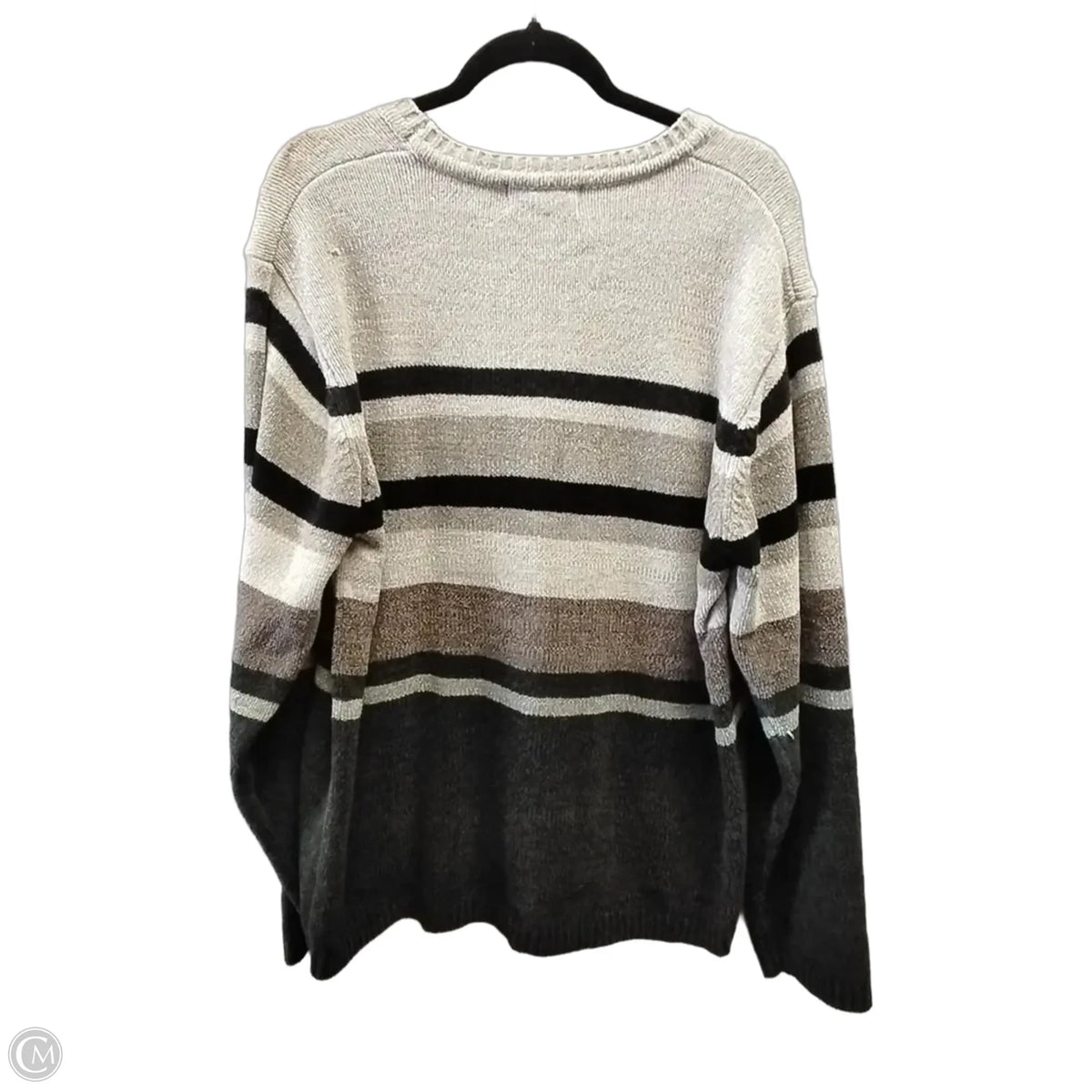 Sweater By Croft And Barrow In Brown, Size: L