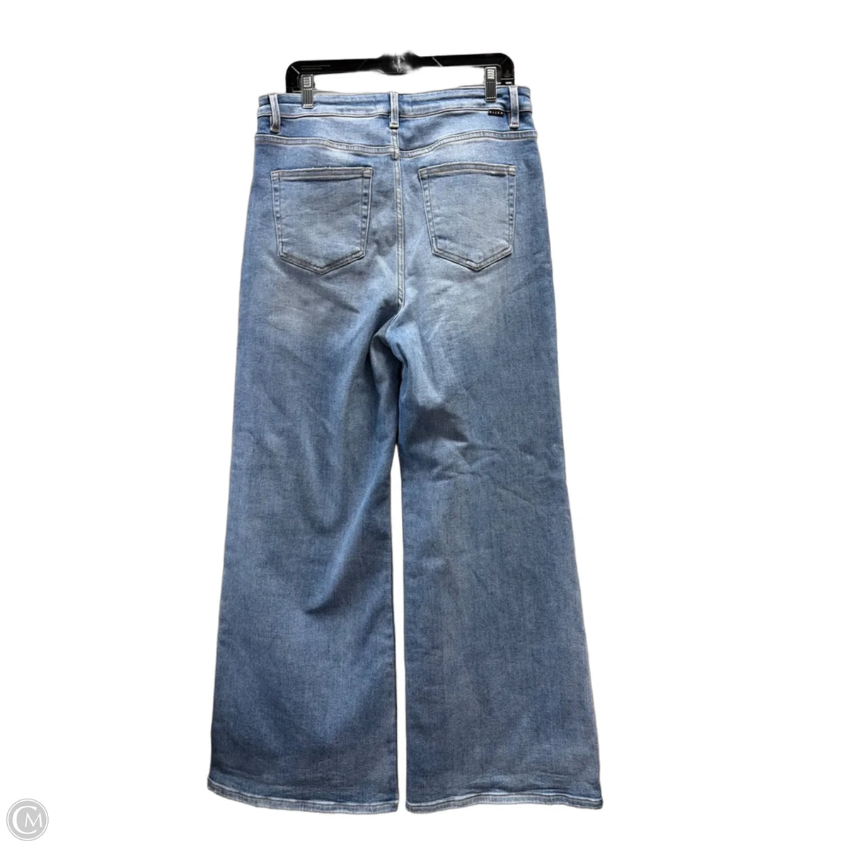 Jeans Wide Leg By Risen In Blue Denim, Size: 15