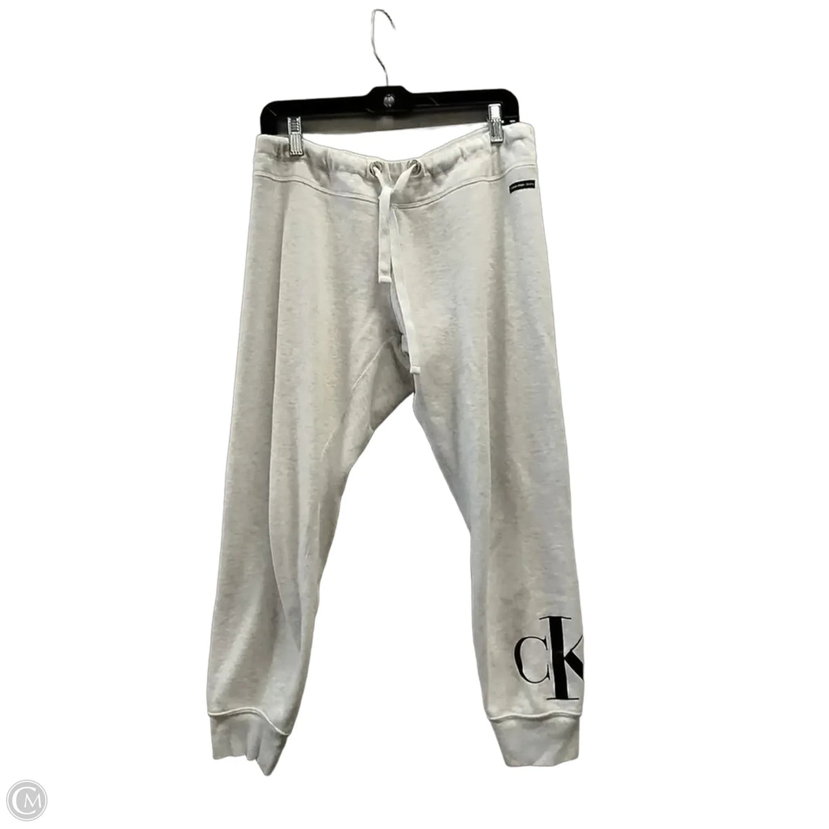 Athletic Capris By Calvin Klein In Grey