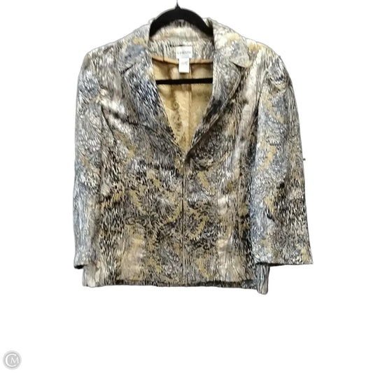Blazer By Chicos In Gold, Size: M