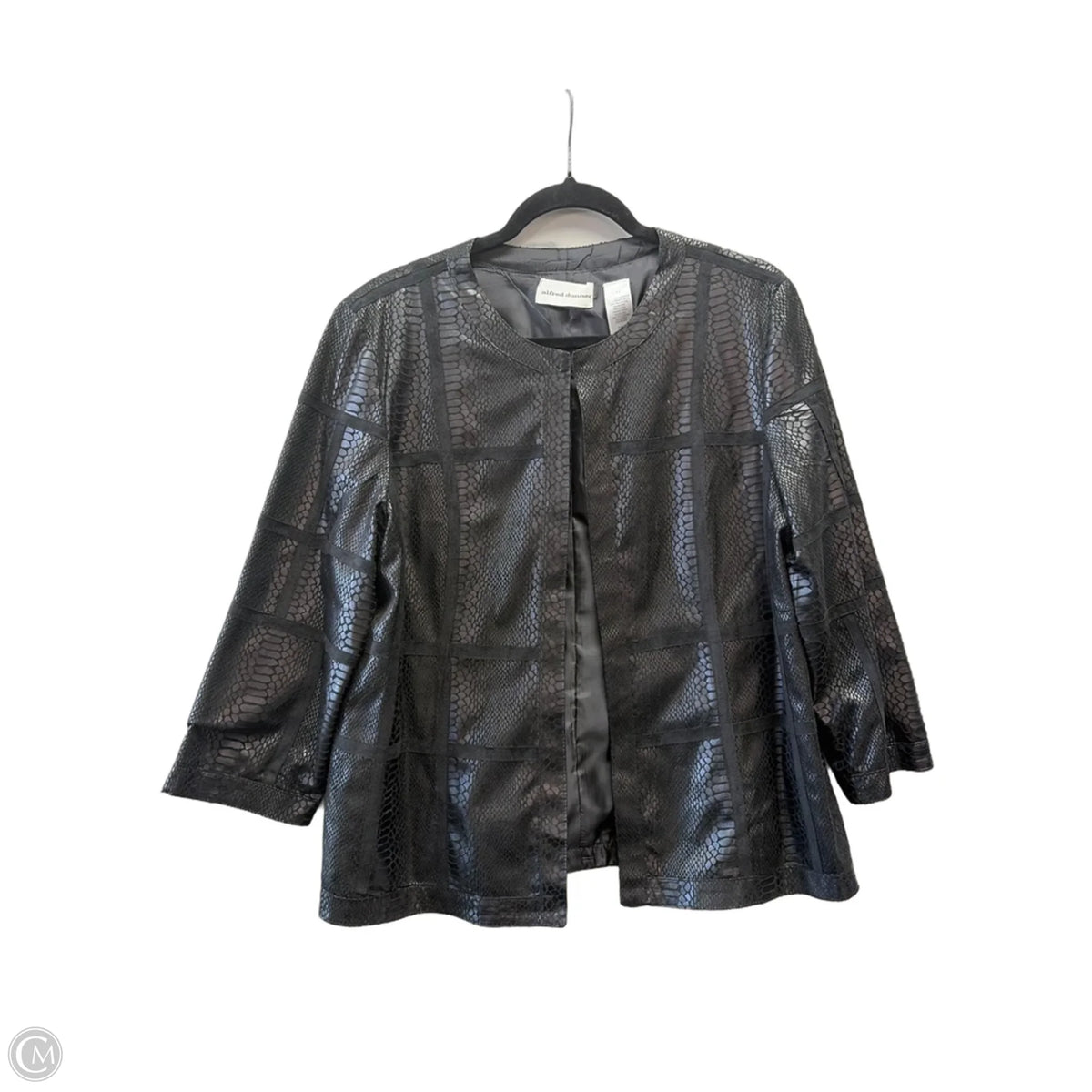 Blazer By Alfred Dunner In Black, Size: L
