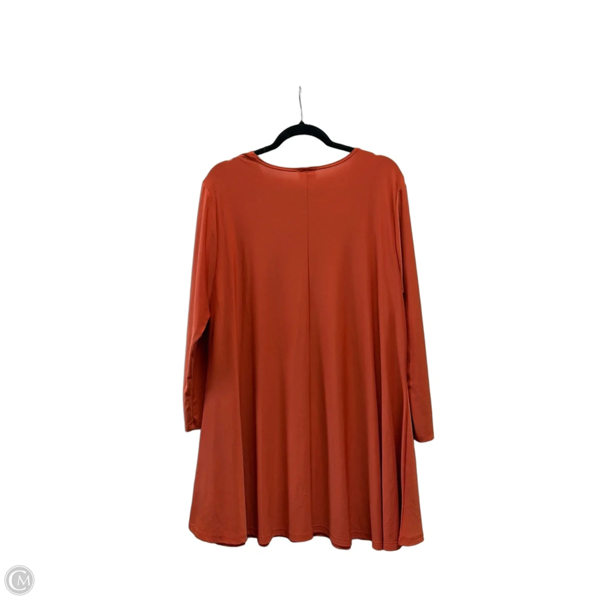Top Long Sleeve Basic By Clothes Mentor In Copper, Size: 3x