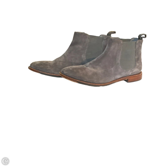 Boots Ankle Flats By Johnston & Murphy In Grey, Size: 8