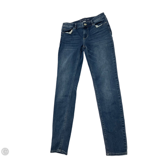Jeans Skinny By White House Black Market In Blue Denim, Size: 2