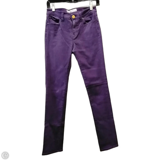 Jeans Skinny By Cme In Purple, Size: 6