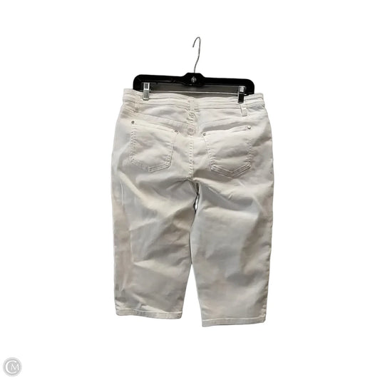 Jeans Straight By Christopher And Banks In White, Size: 8