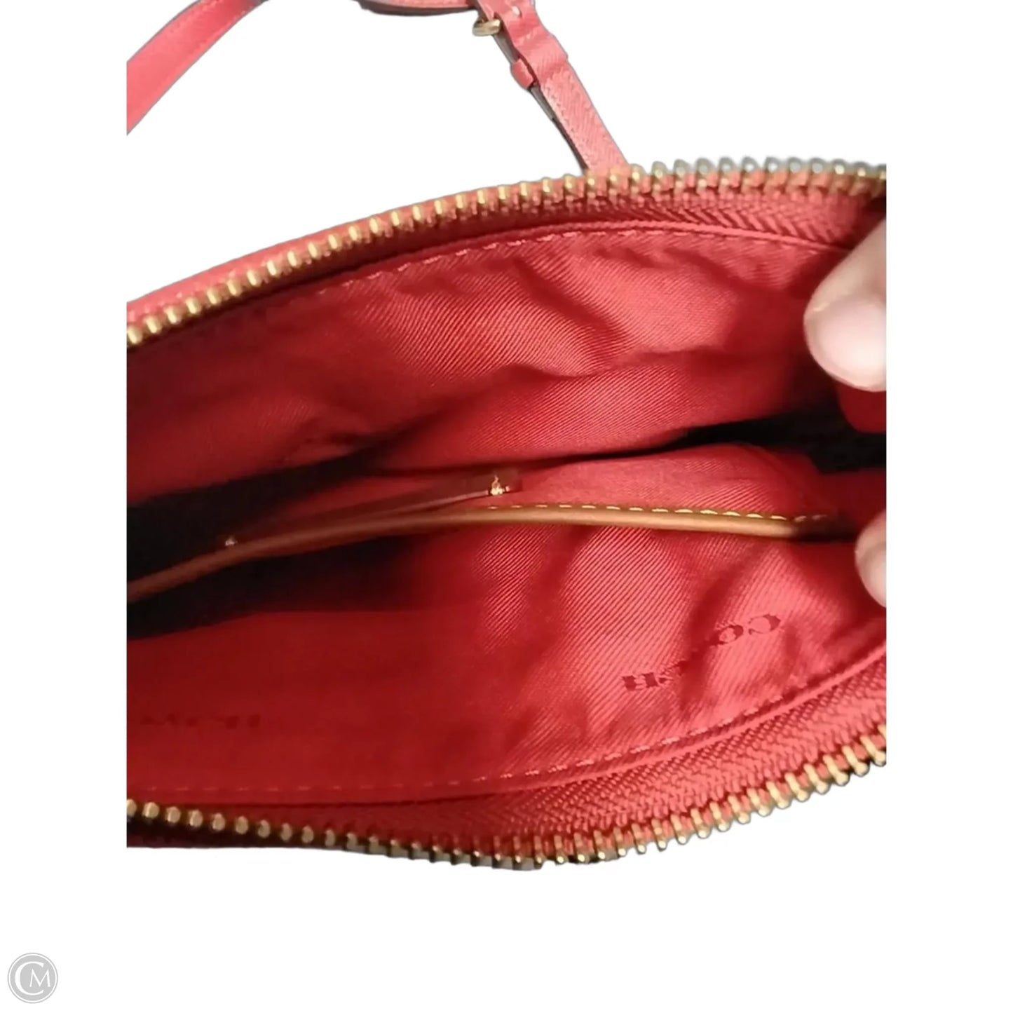 Crossbody Designer By Coach, Size: Medium